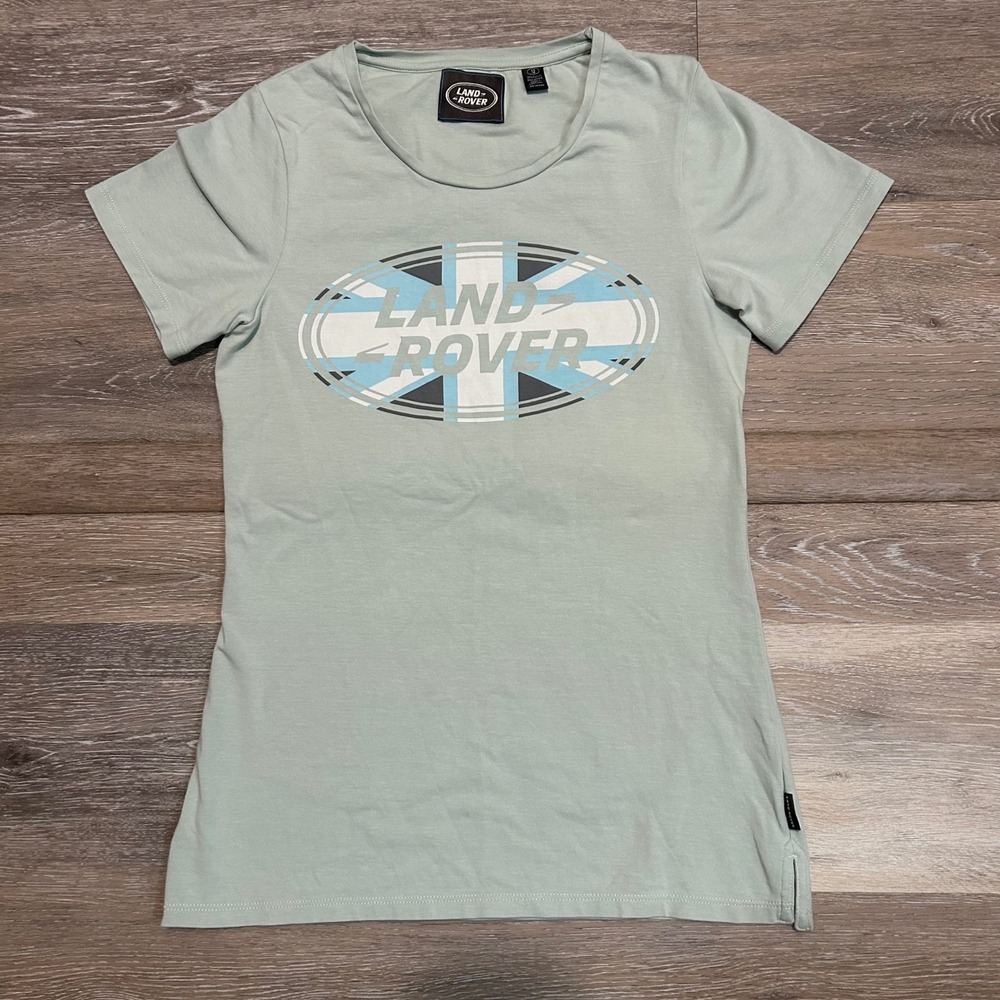 Land Rover T‎ Shirt Kids Size 12 Short Sleeve Graphic Tee Top Green
